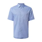 Eterna Koszula biznesowa o kroju comfort fit z natté z krótkim rękawem