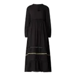 Superdry Długa sukienka z ozdobnymi tasiemkami model ‘Ameera’