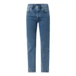 Levi's® Jeansy skrócone z wysokim stanem o kroju straight fit z dodatkiem streczu model ‘501’