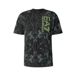 EA7 Emporio Armani T-shirt z nadrukiem z logo i wzorem na całej powierzchni