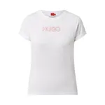 HUGO T-shirt z bawełny model ‘The Slim Tee 6’