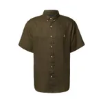 Polo Ralph Lauren Koszula lniana o kroju slim fit z wyhaftowanym logo