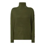 Vero Moda Sweter z wywijanym kołnierzem o fakturze plastra miodu model ‘Leanna’