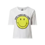 Only T-shirt z bawełny ekologicznej model ‘Smiley’