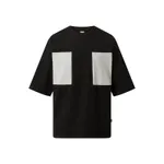 URBAN CLASSICS T-shirt z obszyciem w kontrastowym kolorze