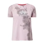 Alpha Industries T-shirt z efektem batiku