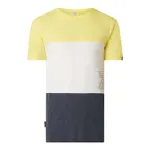 ALIFE & Kickin T-shirt ze wzorem w blokowe pasy model ‘Ben’