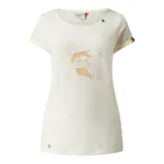 Ragwear T-shirt z nadrukiem model ‘Florah’