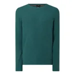 BOSS Casualwear Sweter o kroju slim fit z bawełny model ‘Tempest’