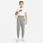 Spodnie z dzianiny dla dużych dzieci (dziewcząt) Nike Sportswear Club - Szary