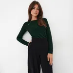 Zielony sweter - Khaki