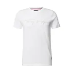 Tommy Hilfiger T-shirt z czystej bawełny ekologicznej z wyhaftowanym logo