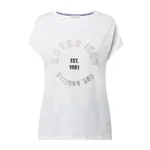 Guess T-shirt z bawełny ekologicznej model ‘Carly’