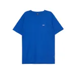 Ciemnoniebieski t-shirt z aplikacją Niebieski