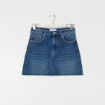 Spódnica mini jeansowa - Niebieski