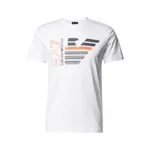 EA7 Emporio Armani T-shirt z czystej bawełny z nadrukiem