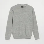 Bawełniany sweter szary - Szary