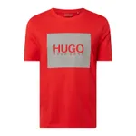 HUGO T-shirt z bawełny
