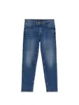 Ciemnoniebieskie jeansy comfort