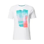 BOSS Casualwear T-shirt z nadrukowanym motywem model ‘Tepastel’