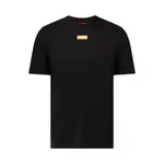 HUGO T-shirt o kroju regular fit z nadrukiem z logo