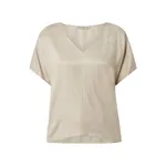 Drykorn T-shirt z cupro i bawełny model ‘Svita’