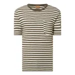 MOS MOSH T-shirt ze wzorem w paski model ‘Riva’