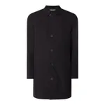 Selected Homme Krótki płaszcz z mieszanki bawełny model ‘New Times’