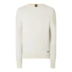 BOSS Casualwear Sweter z bawełny model ‘Komesrlo’