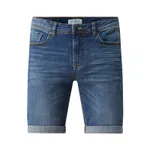 MCNEAL Szorty jeansowe o kroju slim fit z dodatkiem streczu model ‘Cooper’