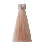 Luxuar Sukienka gorsetowa z ozdobnymi perełkami