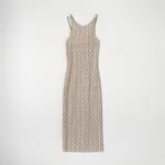 Sukienka maxi ze wzorem - Wielobarwny