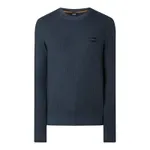 BOSS Casualwear Sweter z żywej wełny model ‘Kustorio’