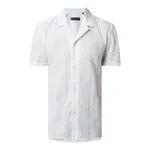 Drykorn Koszula lniana o kroju regular fit z krótkim rękawem model ‘Bijan’