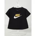 Nike T-shirt z logo z efektem metalicznym