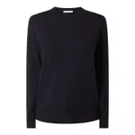 BOSS Casualwear Sweter z dodatkiem jedwabiu model ‘Fibinna’