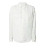 Drykorn Koszula lniana o kroju regular fit z kieszeniami na piersi model ‘Seled’