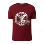 CARLO COLUCCI T-shirt z bawełny