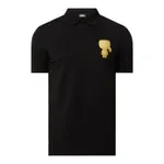 Karl Lagerfeld Koszulka polo z detalami z logo