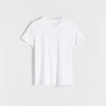 Bawełniany t-shirt - Biały