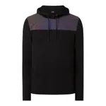BOSS Casualwear Bluza z kapturem i obszyciem w kontrastowym kolorze model ‘Wenorth’