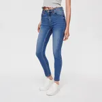 Niebieskie jeansy skinny fit - Niebieski