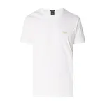 BOSS Athleisurewear T-shirt z gumowanymi nadrukami z logo model 'Tee'