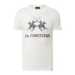 La Martina T-shirt o kroju regular fit z bawełny