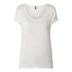 Pieces T-shirt ze wzorem w paski model ‘Bilone’