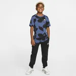 Bojówki dla dużych dzieci (chłopców) Nike Sportswear Club - Czerń