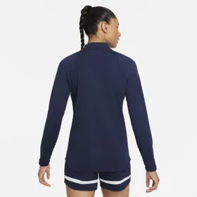 Damska treningowa koszulka piłkarska Nike Dri-FIT Academy - Niebieski