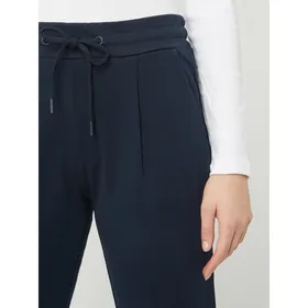 ICHI Luźne spodnie z dodatkiem streczu model ‘Kate’