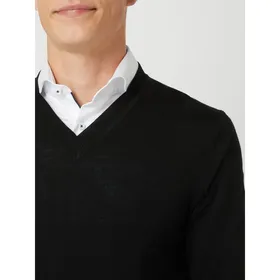 Matinique Sweter z wełny merino model ‘Viggo’