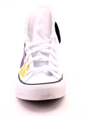 Sneakersy "All Star Hi" w kolorze białym ze wzorem